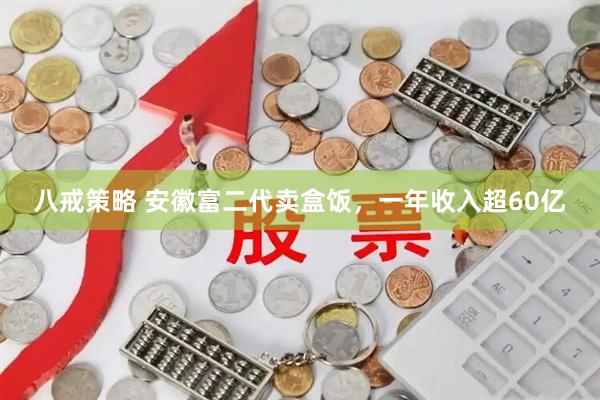 八戒策略 安徽富二代卖盒饭，一年收入超60亿