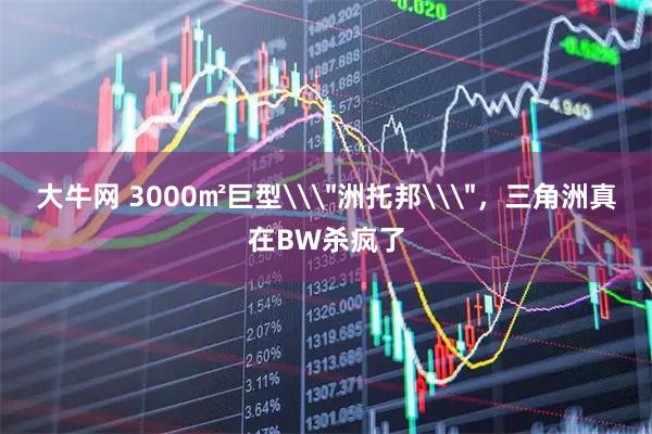 大牛网 3000㎡巨型\＂洲托邦\＂，三角洲真在BW杀疯了